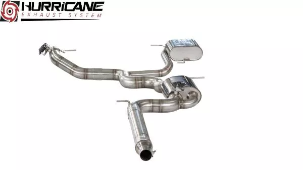 Hurricane Exhaust 3.5" ECE Klappenanlage für Seat Leon Cupra ST 280 FWD 5F V3
